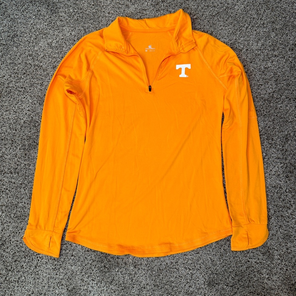 Women’s Tennessee Titans Football Orange Long Sleeve Tee Top - Picture 5 of 11